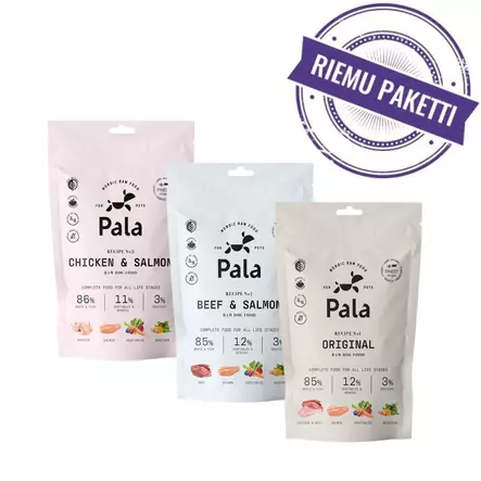 Pala Pet herkut lajitelmapaketti - Pakaste- ja ilmakuivatut ruoat - 40300 - 1