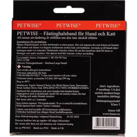 Petwise Tick Collar - Punkit ja hyönteiset - 50300 - 2