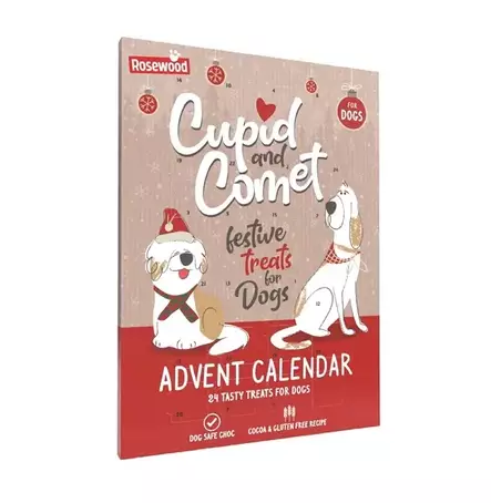 Rosewood Cupid & Comet koiran joulukalenteri - Makupalat ja herkut - 20310 - 1