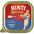 Rinti Gold Mini kana & hanhi 100g - Koiran märkäruoat ja makkarat - 5740 - 1