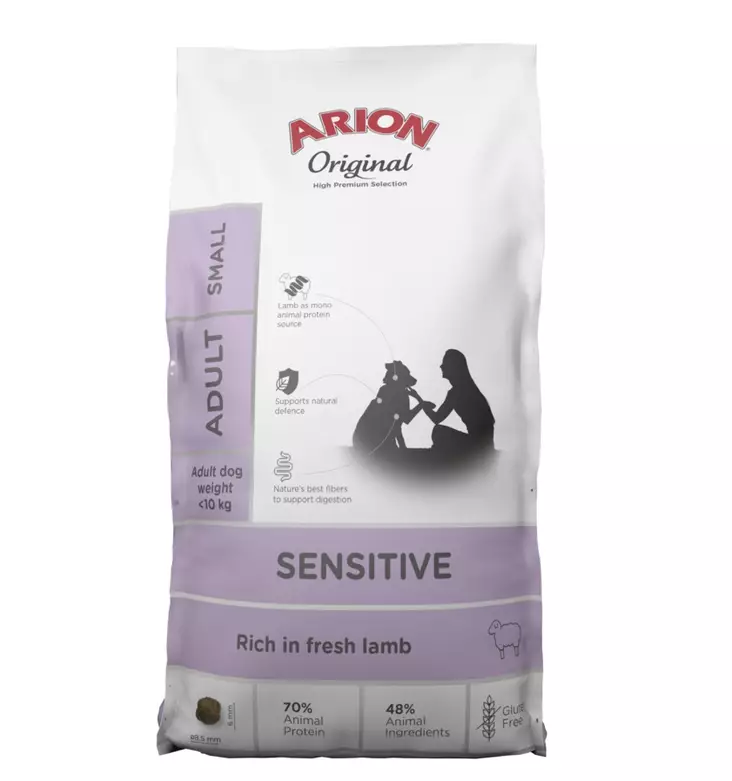 Arion sensitive small lammasruoka pienille koirille - Arion - 29110 - 1