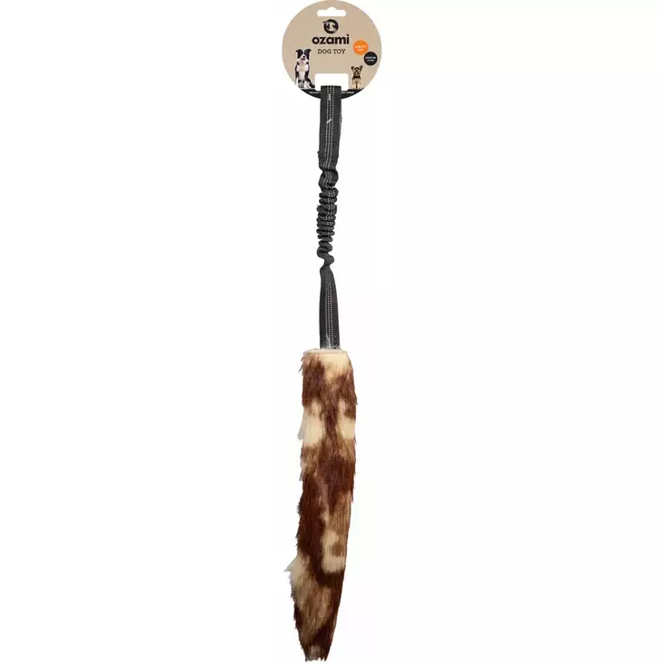 Ozami Play-n-tug Faux Fur 80 cm - Saalis- ja vetolelut - 42830 - 1
