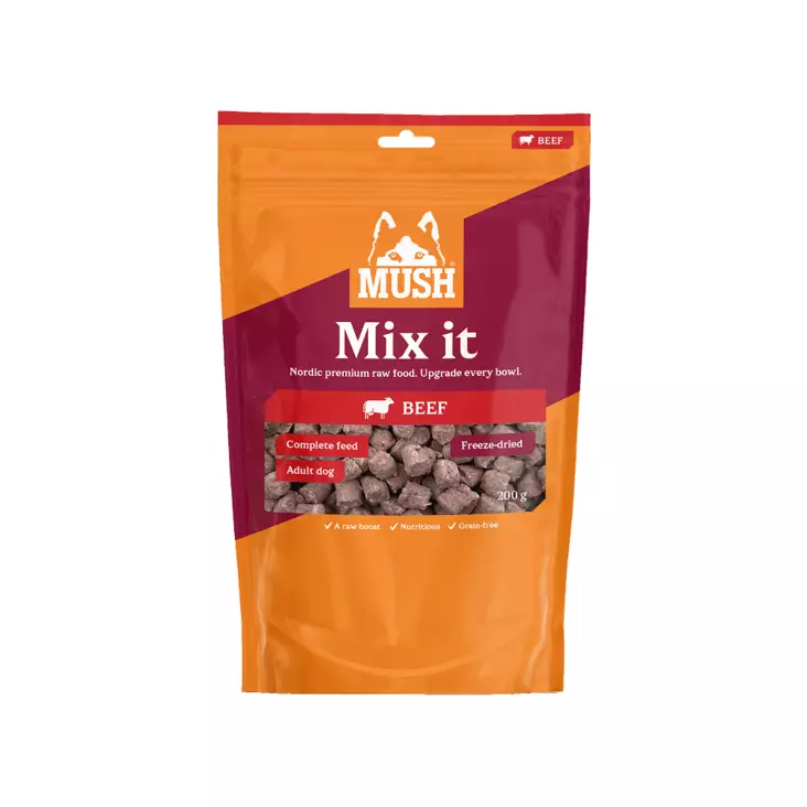 Mush Mix it Freeze Dried Nauta 200 g - Pakaste- ja ilmakuivatut ruoat - 43970 - 1