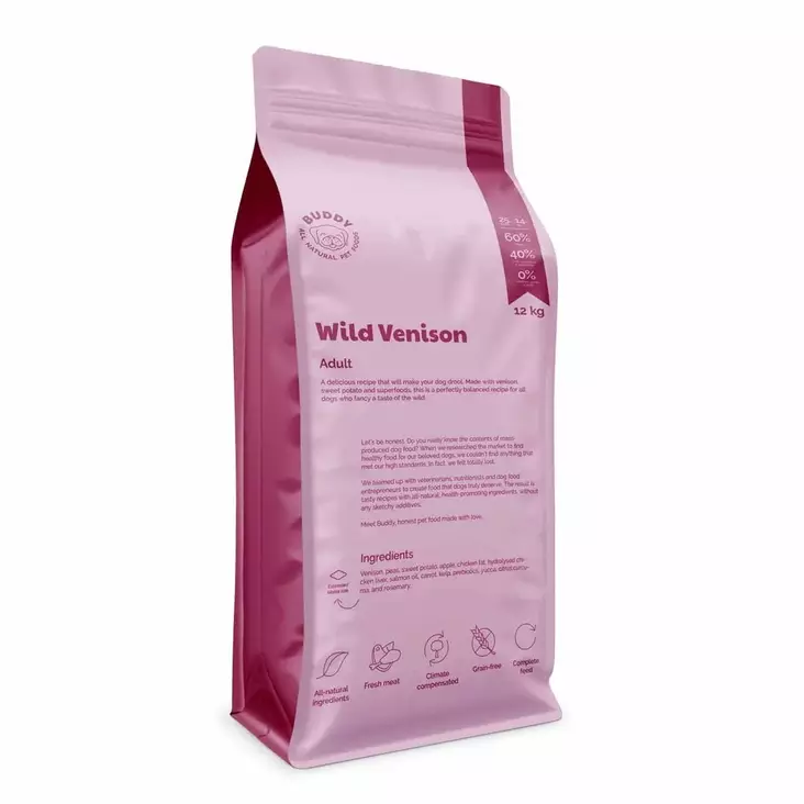 Outlet Buddy Wild Venison 17 kg - Buddy - 50310 - 1