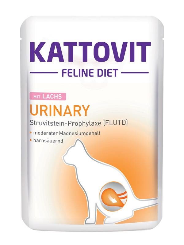 Kattovit Urinary Lohi märkäruoka, annospussi 85 g - Kattovit märkäruoat - 990 - 1
