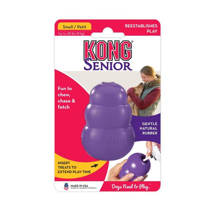 Kong Senior koiran aktivointilelu, lila - Muut virikelelut - 103250 - 1