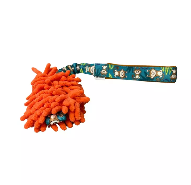 Mop Bungee Monkey vetolelu, koralli - Saalis- ja vetolelut - 29460 - 1