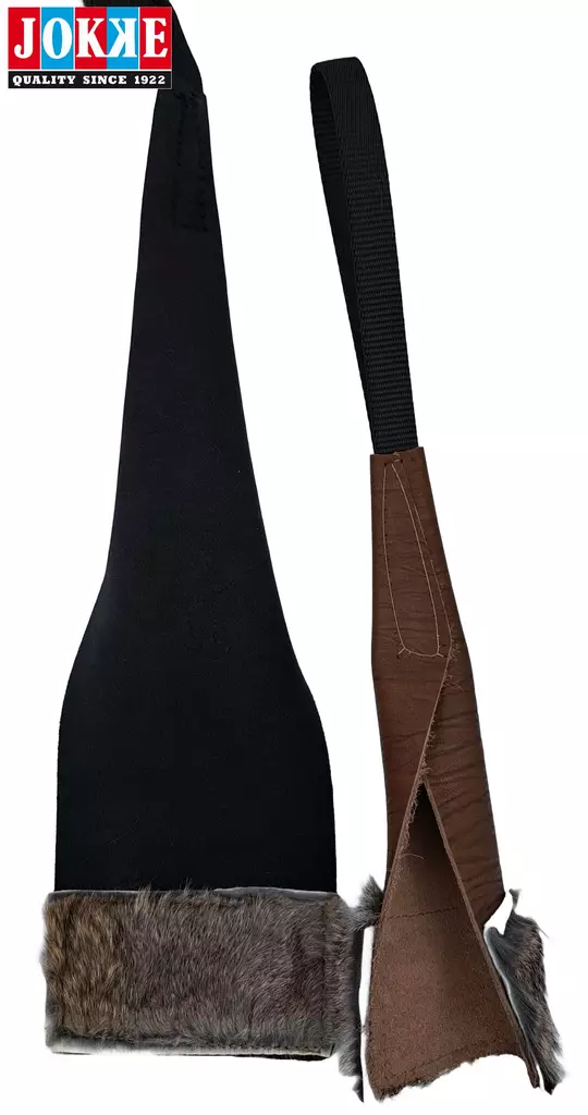 Motivointirätti haljasnahasta - Aitoa karvaa sisältävät lelut - 50020 - 1