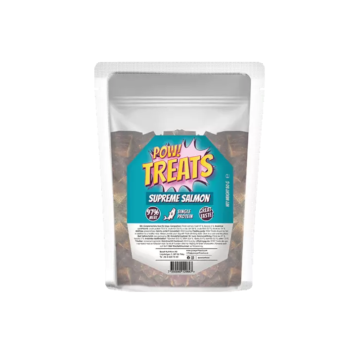 POW! Treats Supreme Salmon - Muut palkkausherkut - 43250 - 1
