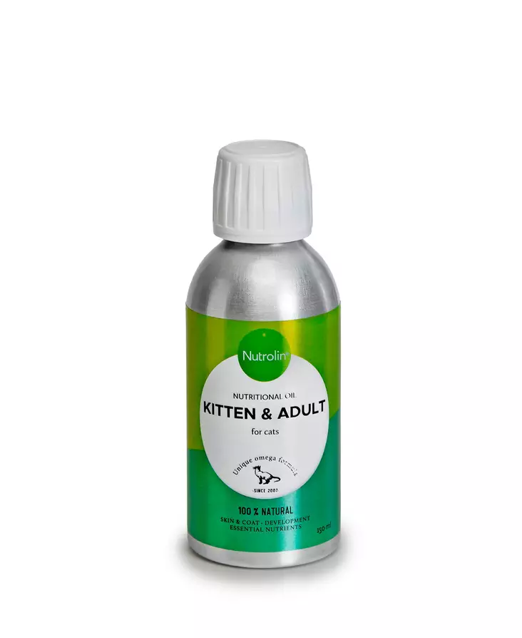 Kissan ravintoöljy Nutrolin Cat Kitten & Adult - Vitamiinit ja lisäravinteet - 102710 - 1