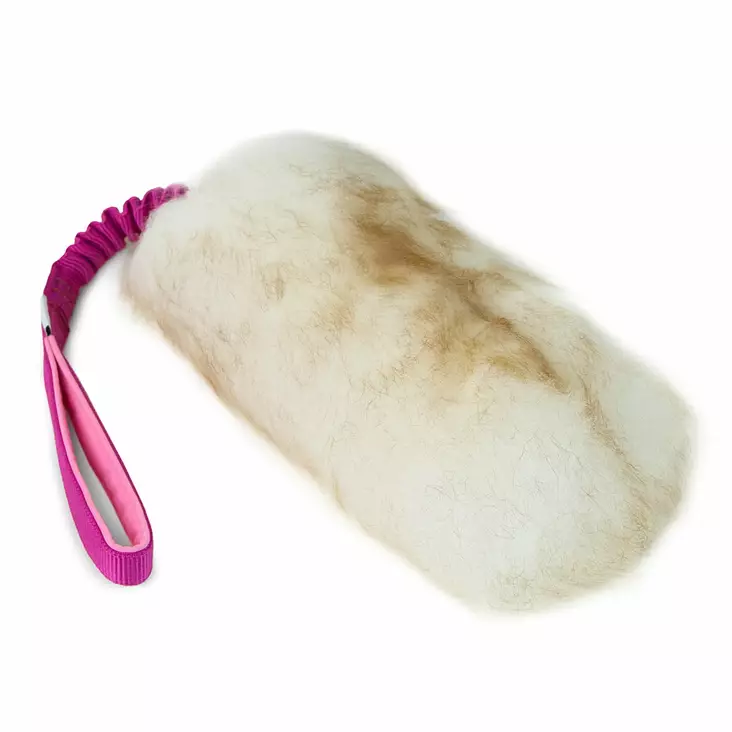 Sheepskin Bungee vetolelu vingulla - Aitoa karvaa sisältävät lelut - 29050 - 2