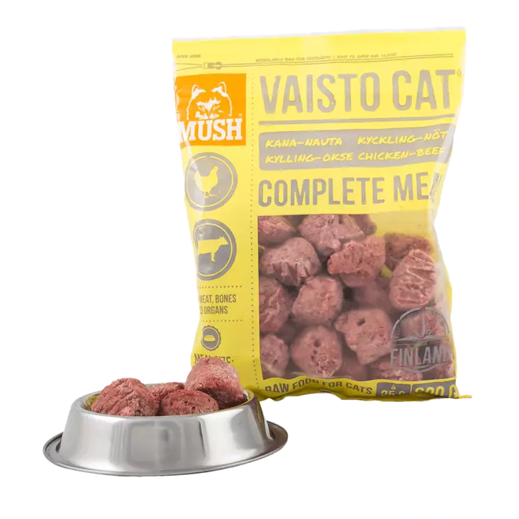 VAISTO CAT kana-nauta 800 g - Kissan raakaruoka - 102530 - 1