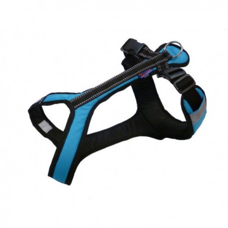 ZERO DC Short koiranvaljas, turkoosi-musta - Koiran valjaat - 101030 - 1