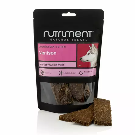 Gourmet Meaty Strips Venison 150 g - Kuivatut lihaherkut - 50381 - 1