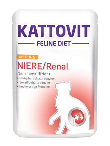 Kattovit Niere/Renal Kana 85g - Kissan märkäruoat - 9091 - 1