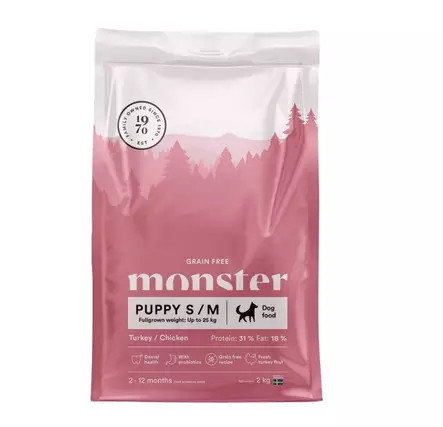 Viljaton penturuoka monster puppy chicken and turkey - Monster - 004521 - 1
