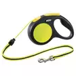 Flexi New Neon Cord M 5m Neonkeltainen - Flexi-taluttimet - 102521 - 1