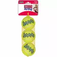 Kong Airdog Squeaker Tennispallo 3kpl - Pallot ja narupallot - 102311 - 3