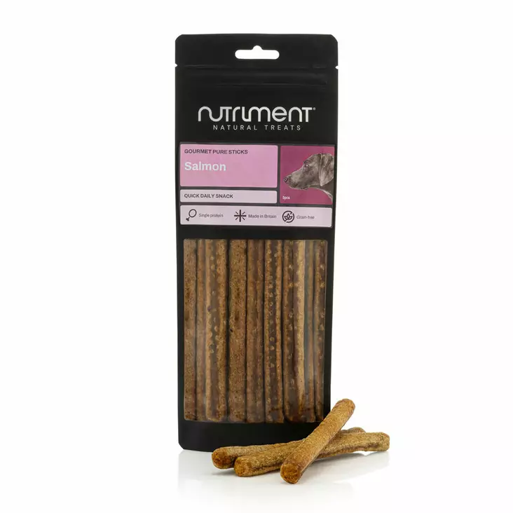 Gourmet Pure Sticks Salmon - Kuivatut lihaherkut - 50371 - 1