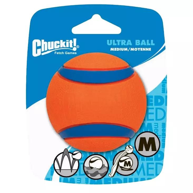 Chuckit! Ultra Ball kelluva kumipallo, koko M - Pallot ja narupallot - 80211 - 1