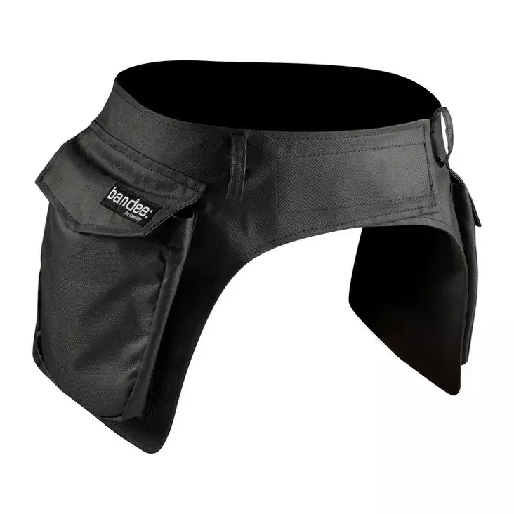 Bandee pouch+ Treenitasku, musta - Treenitaskut ja namipussit - 9871 - 1