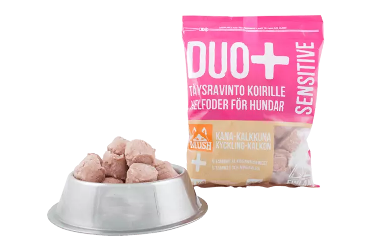 Duo+ Sensitive Kana-kalkkuna - Raaka-ateriat - 102551 - 1