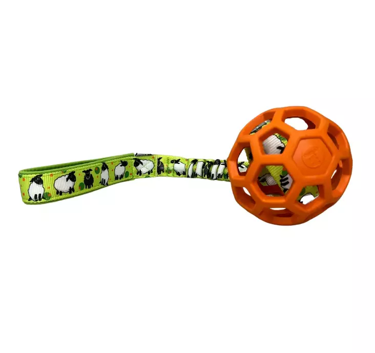 Hol-ee Roller vetolelu joustokahvalla, lammaskuosi - Narupallot ja pallot - 29451 - 1