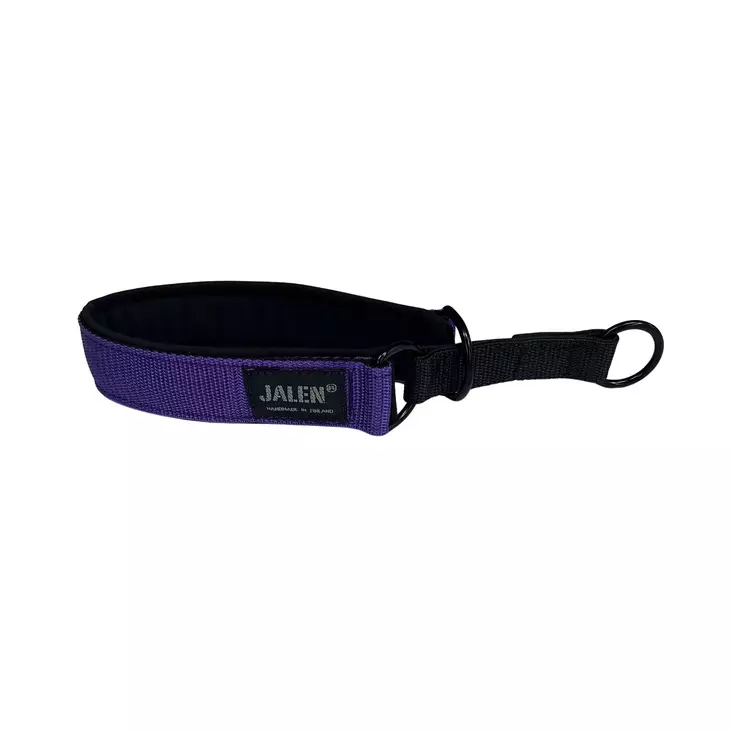 Jalen puolikiristävä kaulapanta 30 mm, violetti - Puolikiristävät pannat - 20641 - 1