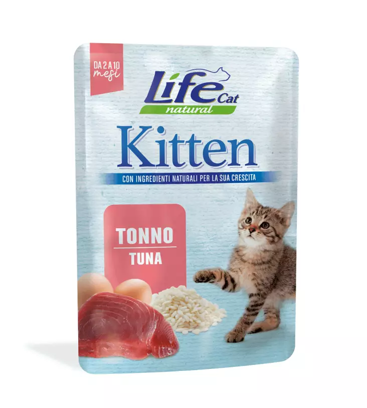 LifeCat kitten tonnikalaa hyytelössä kissanpennuille - Life Cat - 5821 - 1