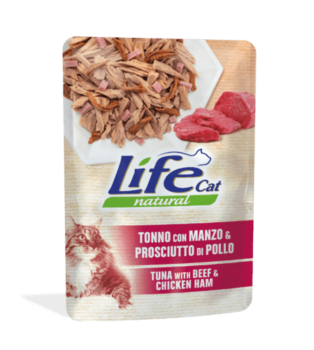 LifeCat tonnikala, nauta & kanankoipi hyytelössä - Life Cat - 200221 - 2