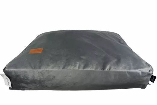 Luxus Muurila - koiran memory foam patjapeti, sileäpintainen harmaa - Memory foam-pedit - 4371 - 1