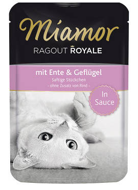 Miamor Ragout Royale ankkaa & kanaa kastikkeessa - Miamor - 200171 - 1