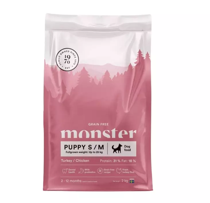 Viljaton penturuoka monster puppy chicken and turkey - Monster - 004521 - 1