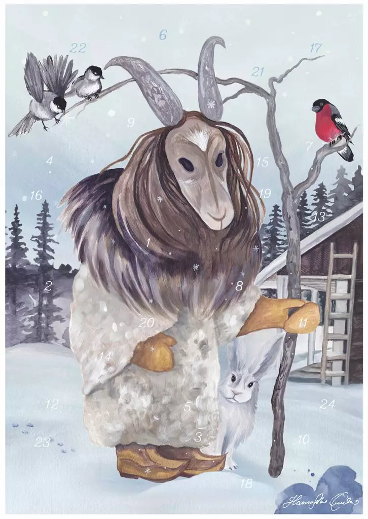 Nuuttipukin kuvakalenteri - Joulutuotteet - 40131 - 1