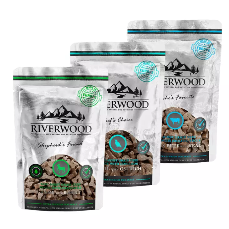 Riverwood paketti 3 x 200g - Makupalat ja herkut - 003321 - 1