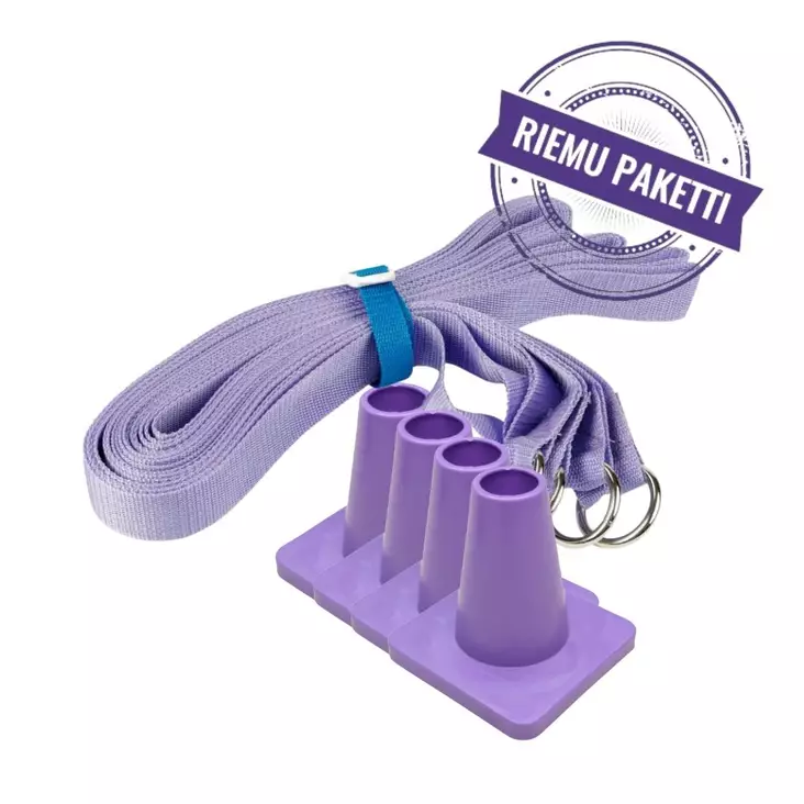 Ruutunauha + neljä merkkikartiota - Toko - 28961 - 1