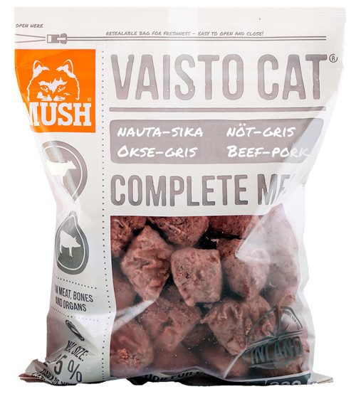 VAISTO CAT nauta-sika 800 g - Kissan raakaruoka - 102531 - 1