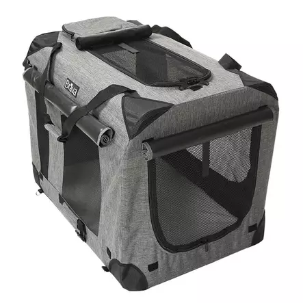 Harmaa kevyth=C3=A4kki koiralle - Häkit ja kantoboxit - 6552 - 2