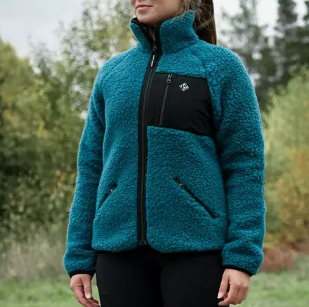 hundlands warmee ocean teal wool jacket - Treenitakit - 41052 - 2