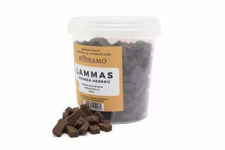 Koiramo pehmeä herkku lammas 500 g - Puolikosteat treeninamit - 50222 - 2