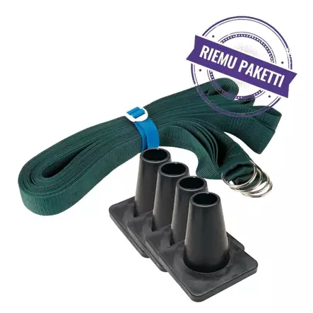 Ruutunauha + neljä merkkikartiota - Toko - 28962 - 1