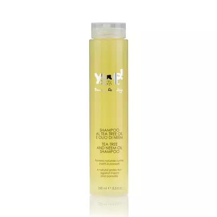 Yuup Home Tea Tree and Neem oil shampoo =C3=A4rtyneelle ja kutisevalle=
iholle sek=C3=A4 hy=C3=B6nteisten karkotukseen - Shampoot - 26572 - 1