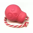 SodaPup USA-K9 Skull koiran vetolelu, pinkki - Kumilelut - 003992 - 1