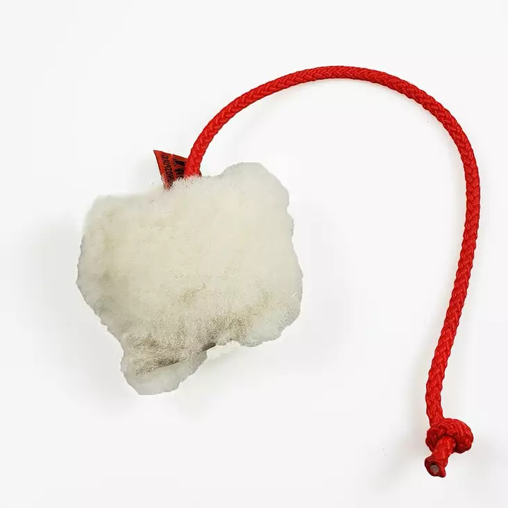 Vetolelu pienelle koiralle ja pennulle aitoa lampaankarvaa - Aitoa karvaa sisältävät lelut - 003352 - 1