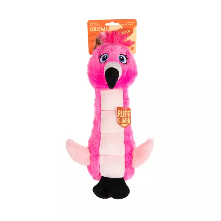 Growl Belly Burdz Fione the Flamingo - Pehmolelut - 43922 - 1