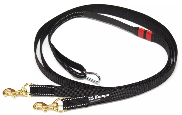 kainpo kahden koiran joustava vetoliina - Joustotaluttimet - 4582 - 1