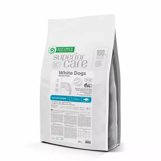 SC White White Fish Adult All Breed 10kg - Nature's Protection - 50242 - 1
