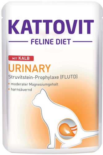 Kattovit Urinary vasikka, annospussi 85g - Kattovit märkäruoat - 9093 - 1