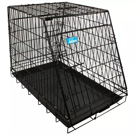 Metallihäkki viistolla päädyllä - Häkit ja kantoboxit - 102303 - 1