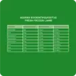 Nutriment Fresh Frozen Lamb 800 g - Kypsennetyt ateriat - 44003 - 4